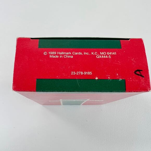 Hallmark Keepsake Ornament 1989 Son Handcrafted Vintage with Box - Picture 6 of 6